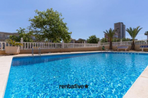 rentafive Piscina Parking 3 min playa AA